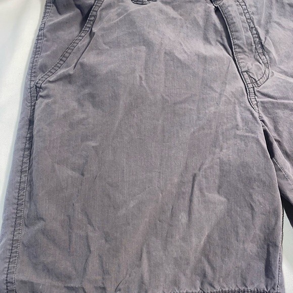 Columbia hiking outdoor men’s shorts gray 32 w 8 L gorpcore flat cotton - Picture 3 of 14